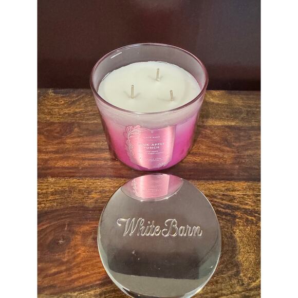 Bath & Body Works White Barn Candle - Pink Apple - Picture 2 of 7